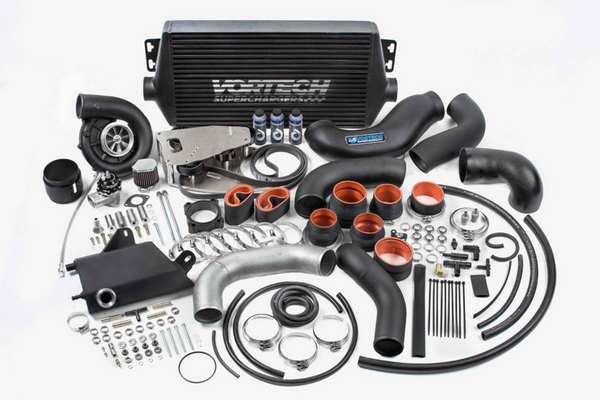 V-7 JT Tuner Kit with Air-to-Air Charge Cooler, Satin Finish